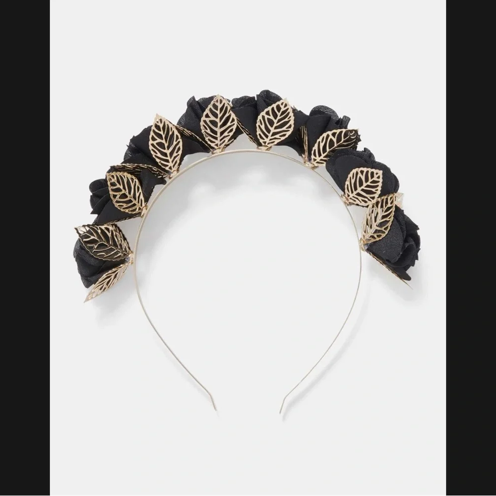 Flower Bud- metal fascinator - Picture 2 of 3
